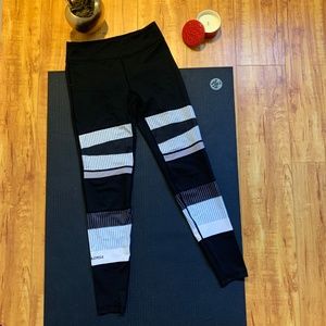 SoulCycle Lilybod Striped Leggings